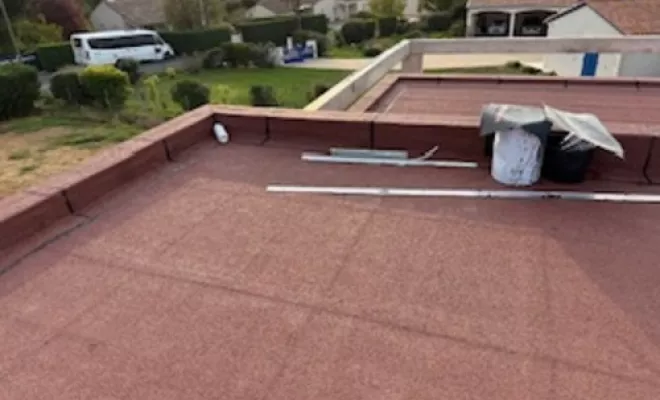 Rénovation de toit terrasse maison à Villeréal, Cannes, Rina étanchéité
